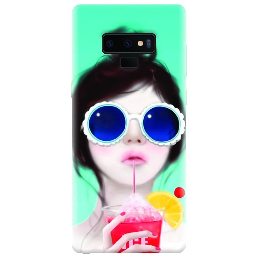 Husa silicon pentru Samsung Galaxy Note 9, Cute Girly 001