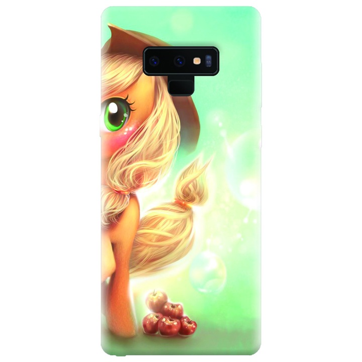 Husa silicon pentru Samsung Galaxy Note 9, Applejack Pony Cute K