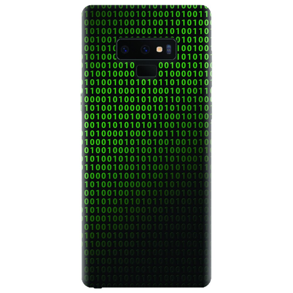 Husa silicon pentru Samsung Galaxy Note 9, Binary Code
