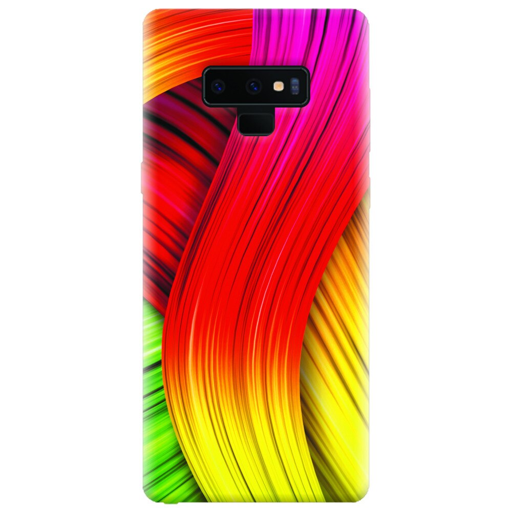 Husa silicon pentru Samsung Galaxy Note 9, Colorful Abstract