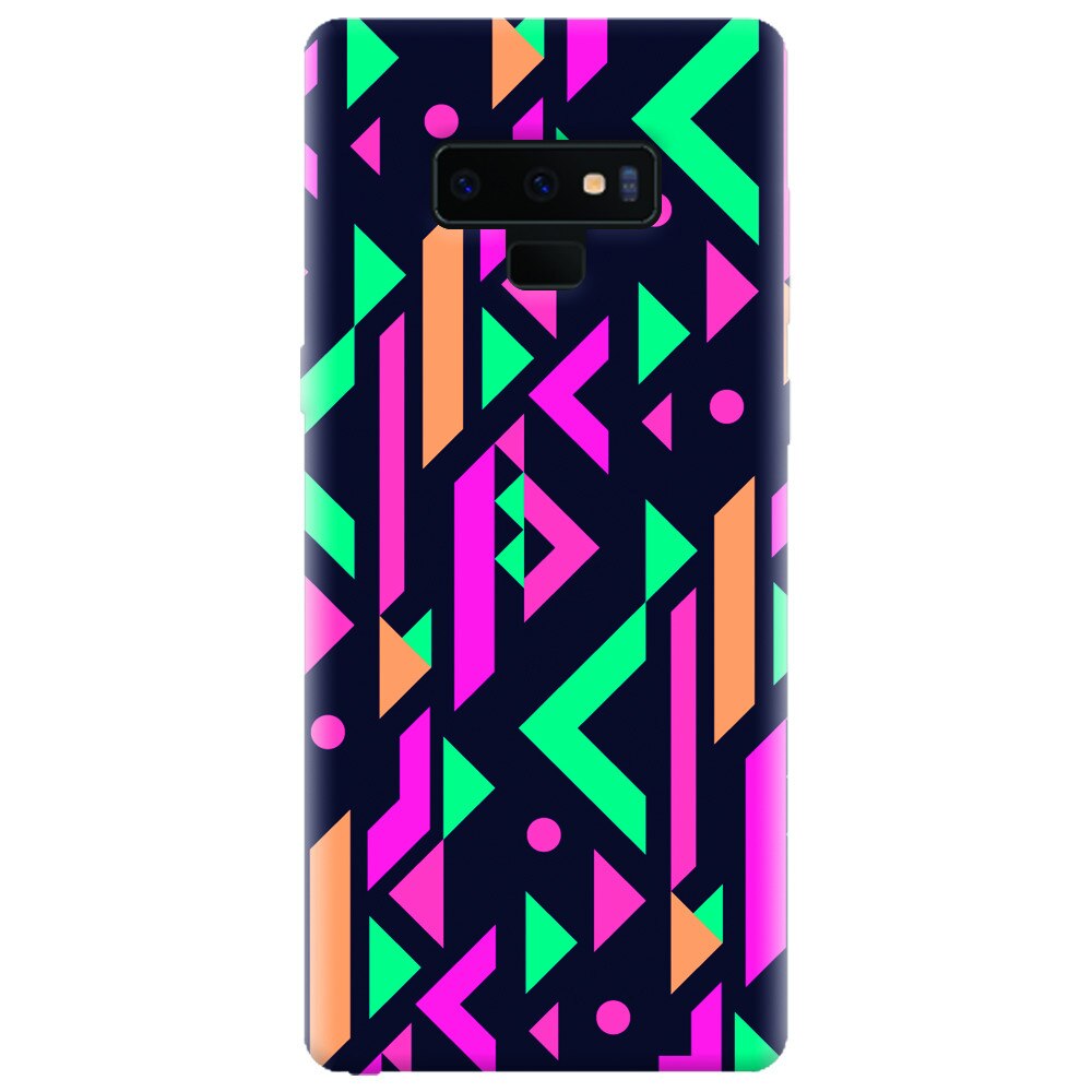 Husa silicon pentru Samsung Galaxy Note 9, Alien Geometrics