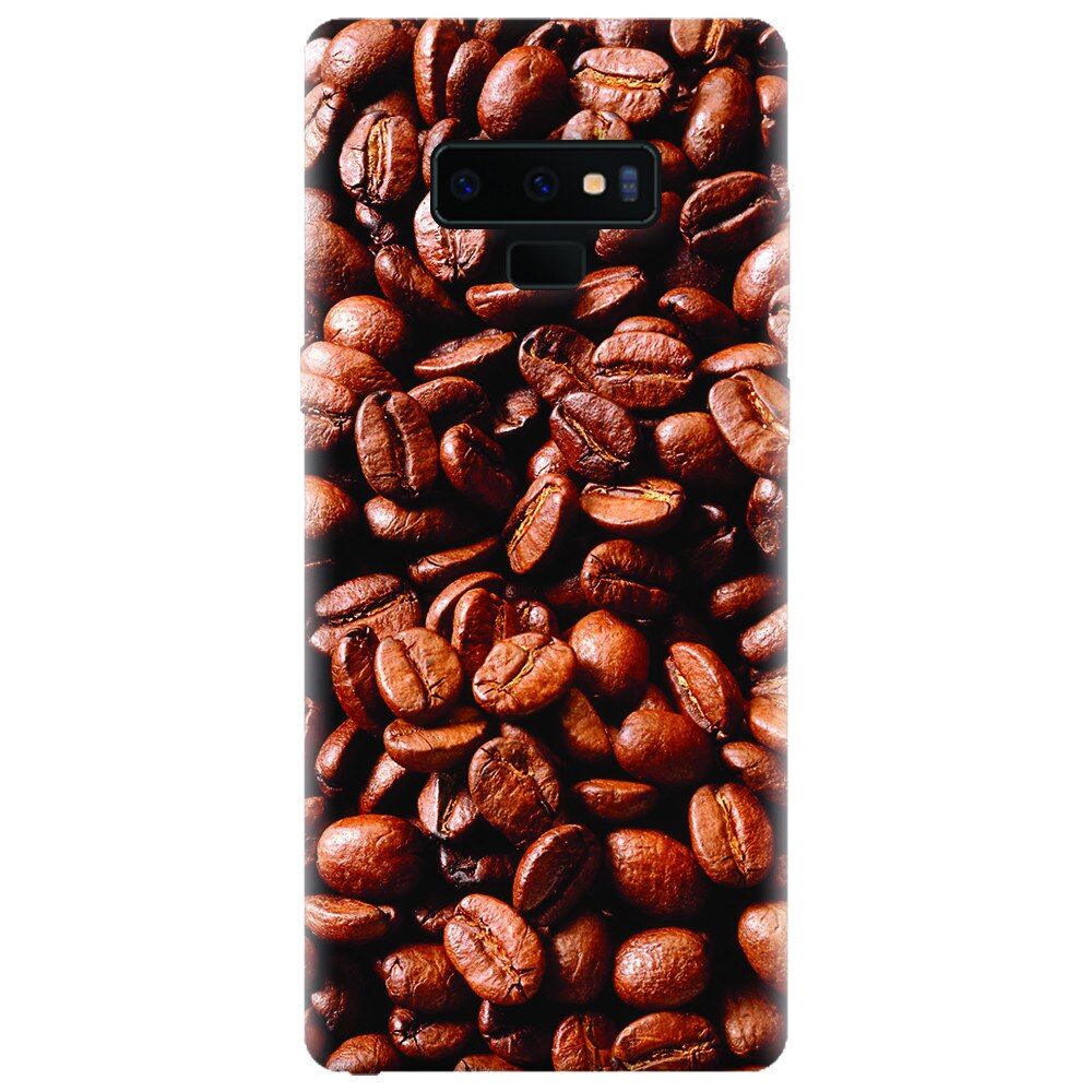 Husa silicon pentru Samsung Galaxy Note 9, Coffee Beans