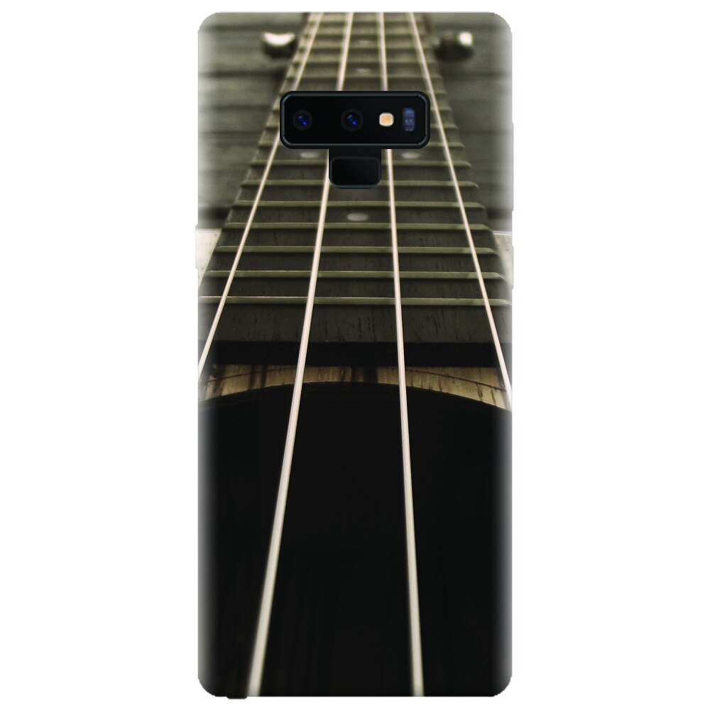Husa silicon pentru Samsung Galaxy Note 9, Bass Guitar