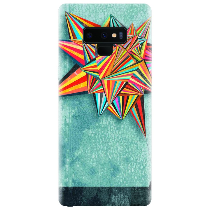 Силиконов калъф за Samsung Galaxy Note 9, Abstract Colorful Balloon Triangles