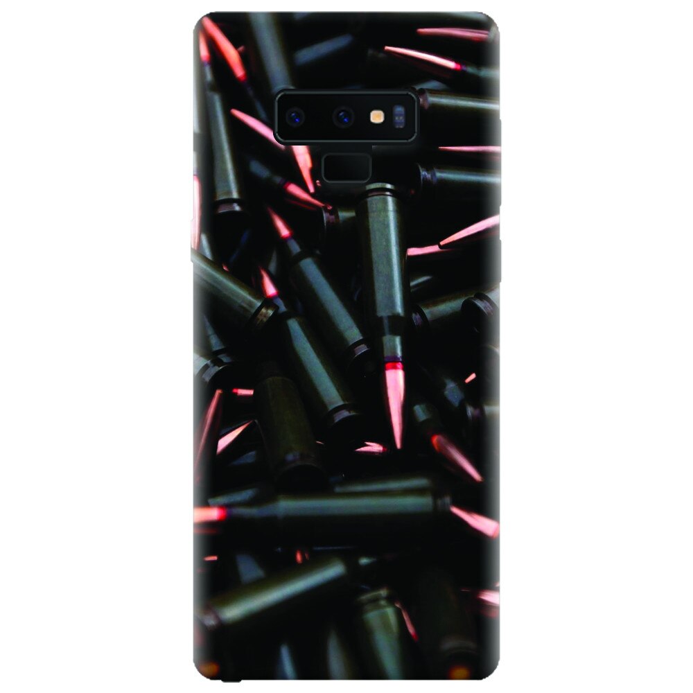 Husa silicon pentru Samsung Galaxy Note 9, Ammunition Bullets