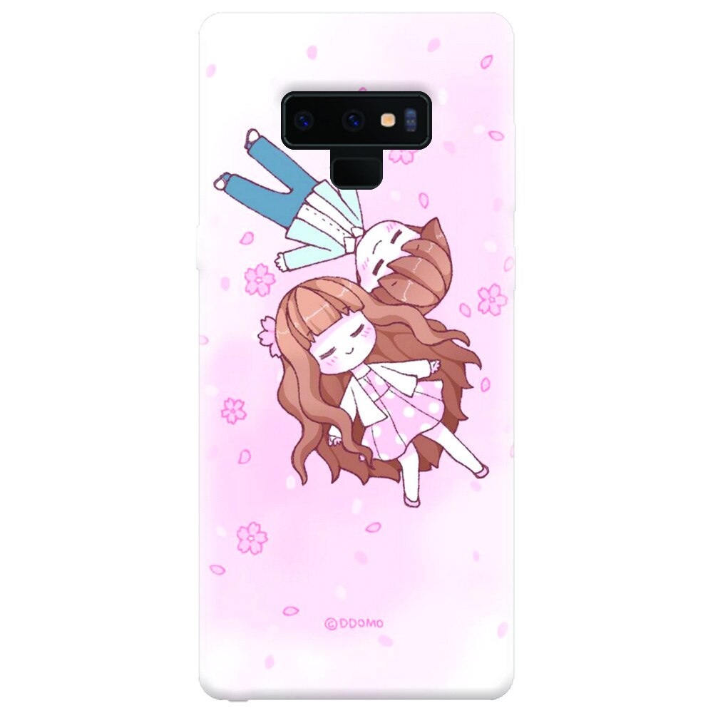 Husa silicon pentru Samsung Galaxy Note 9, Cute Couple