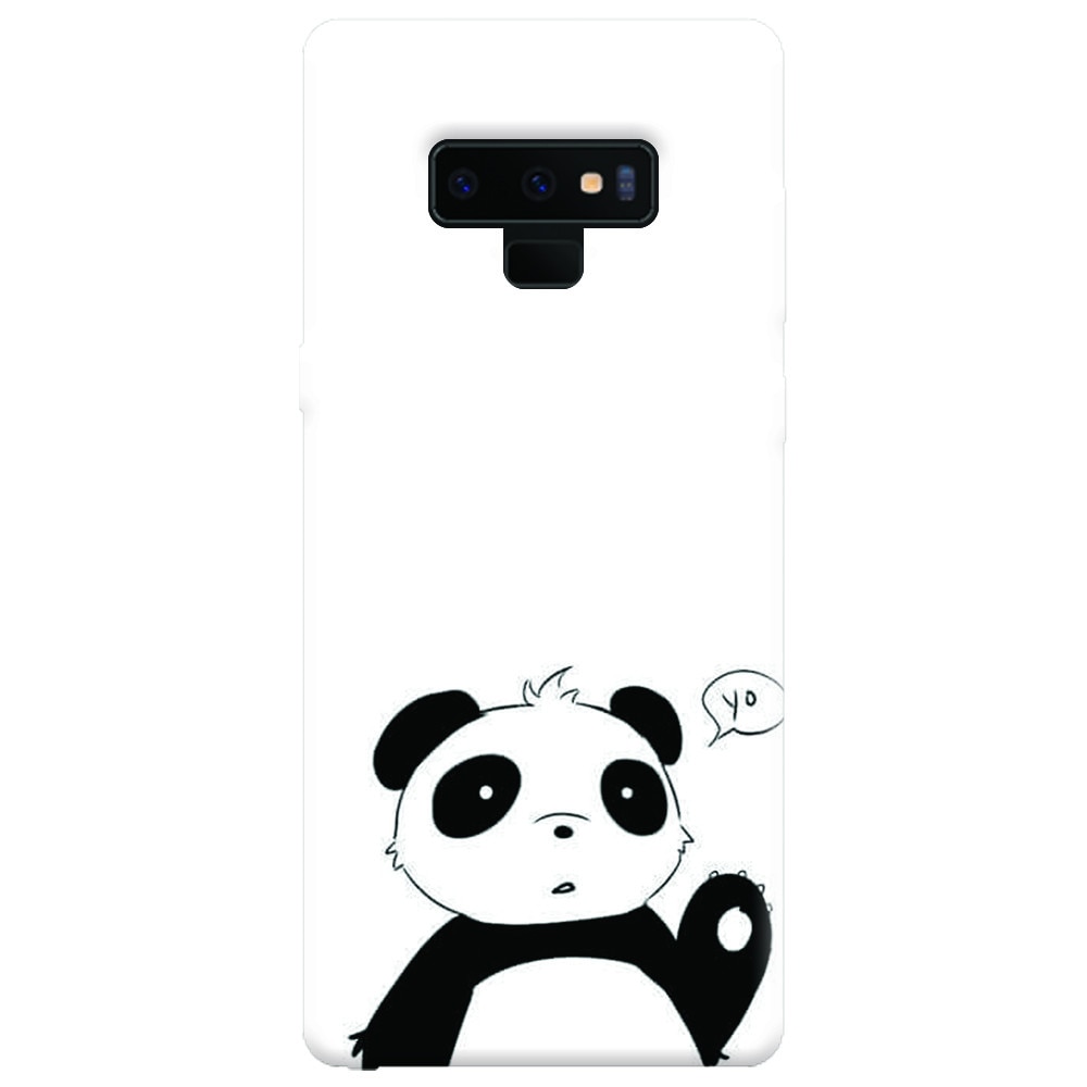 Husa silicon pentru Samsung Galaxy Note 9, Panda Cellphone