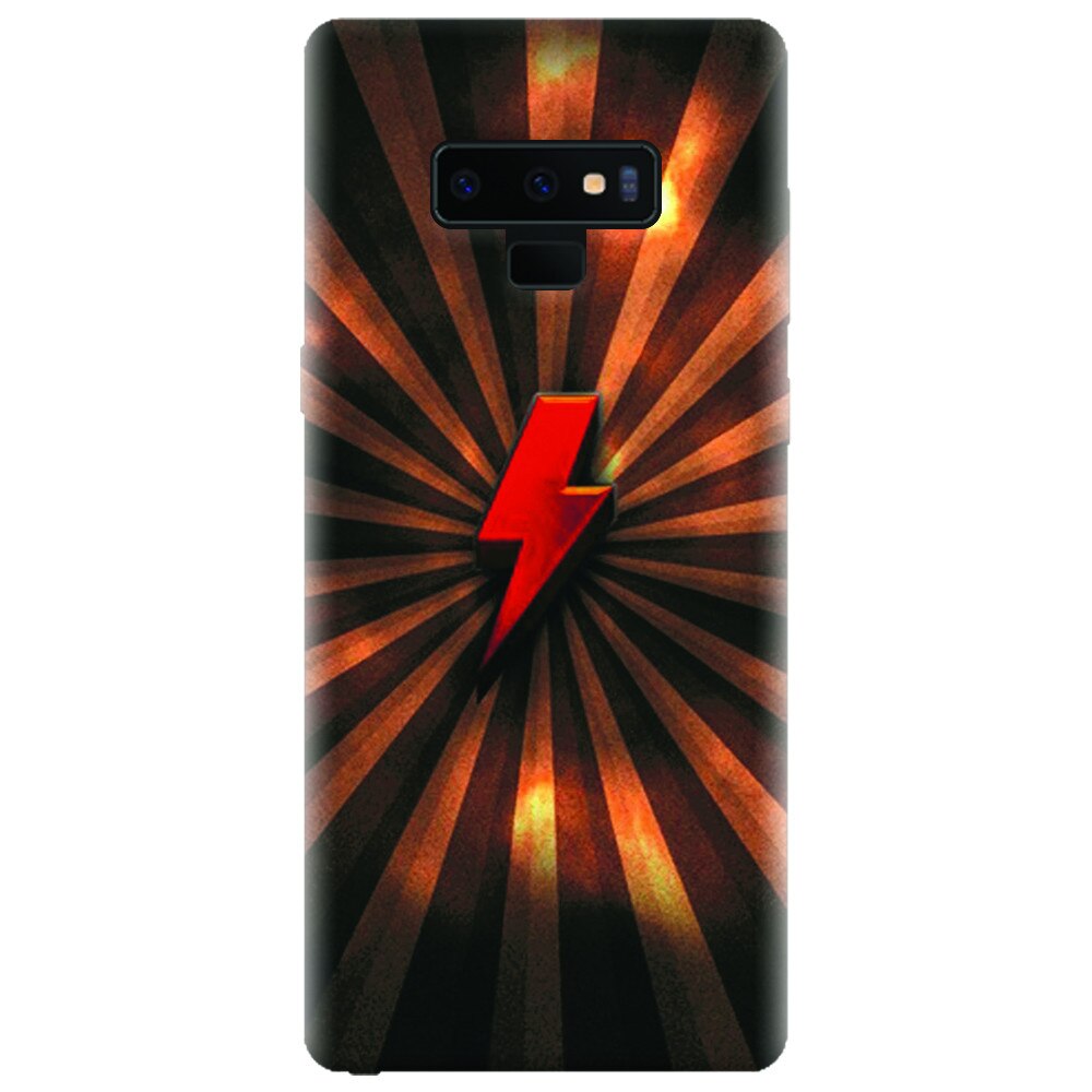 Husa silicon pentru Samsung Galaxy Note 9, Abstract Supers