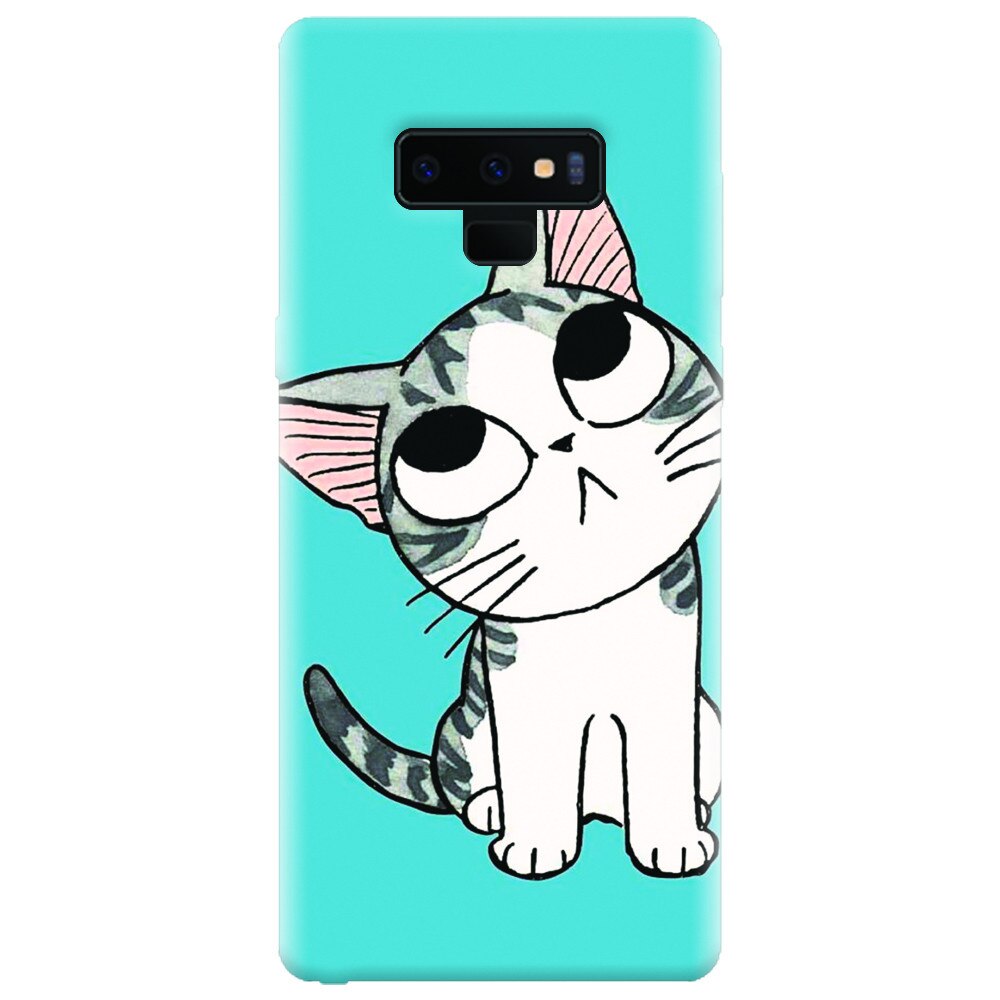 Husa silicon pentru Samsung Galaxy Note 9, Cat Lovely Cartoon