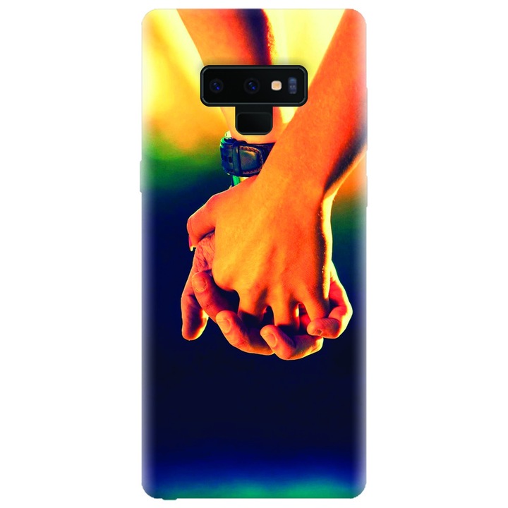 Силиконов кейс за Samsung Galaxy Note 9, Двойка Хващащи се за ръце