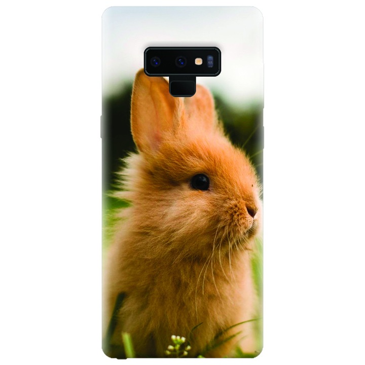 Силиконов калъф за Samsung Galaxy Note 9, Cute Rabbit In Grass