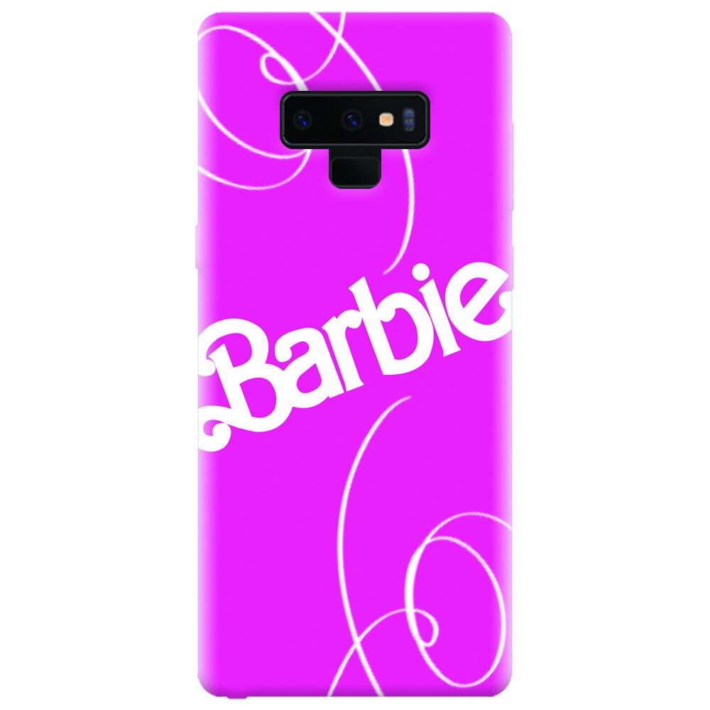 Husa silicon pentru Samsung Galaxy Note 9, Barbie
