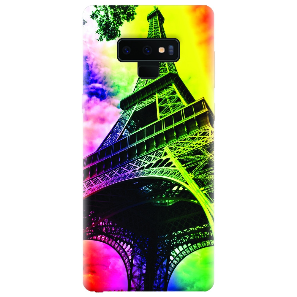 Husa silicon pentru Samsung Galaxy Note 9, Eiffel Tower 002