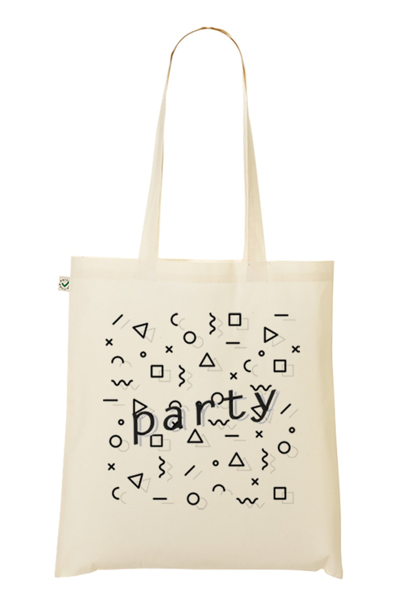 Geanta Tote bag, MADMAN, Party, natur