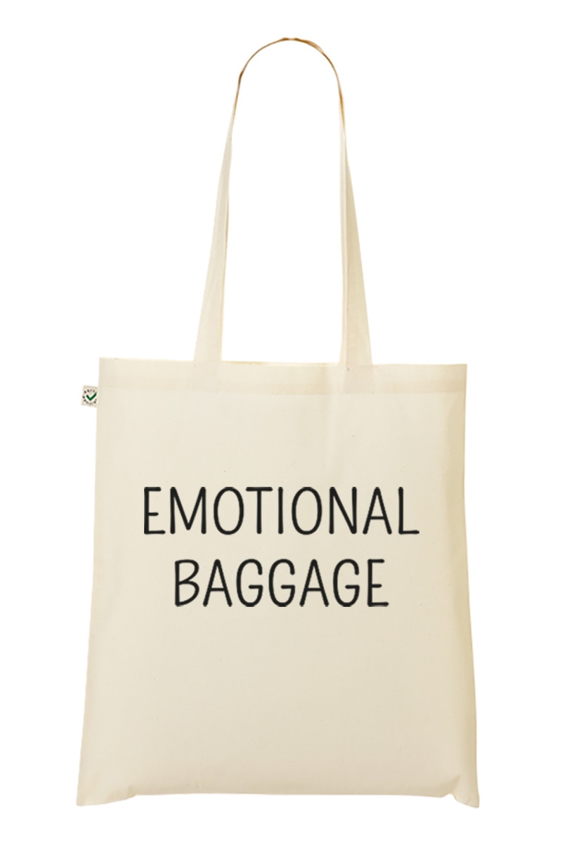 Geanta Tote bag, MADMAN, Emotional Baggage, natur