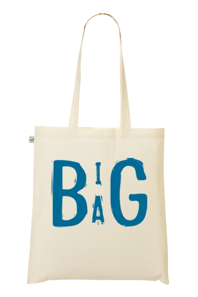 Geanta Tote bag, MADMAN, Big Bag, natur