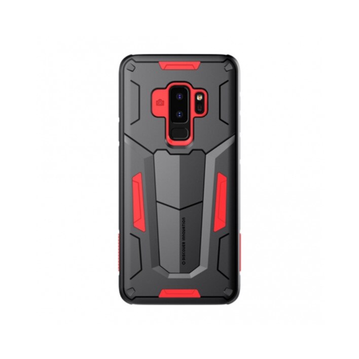 Husa spate hibrida pentru Samsung Galaxy S9 Plus , Nillkin Defender , rosu