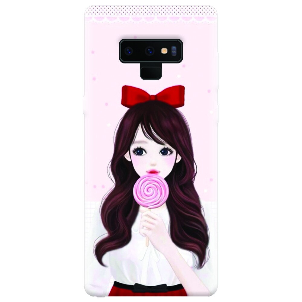 Husa silicon pentru Samsung Galaxy Note 9, Girly 001