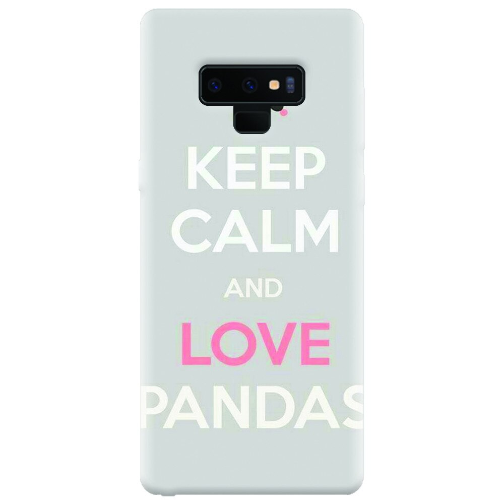 Husa silicon pentru Samsung Galaxy Note 9, Panda Phone