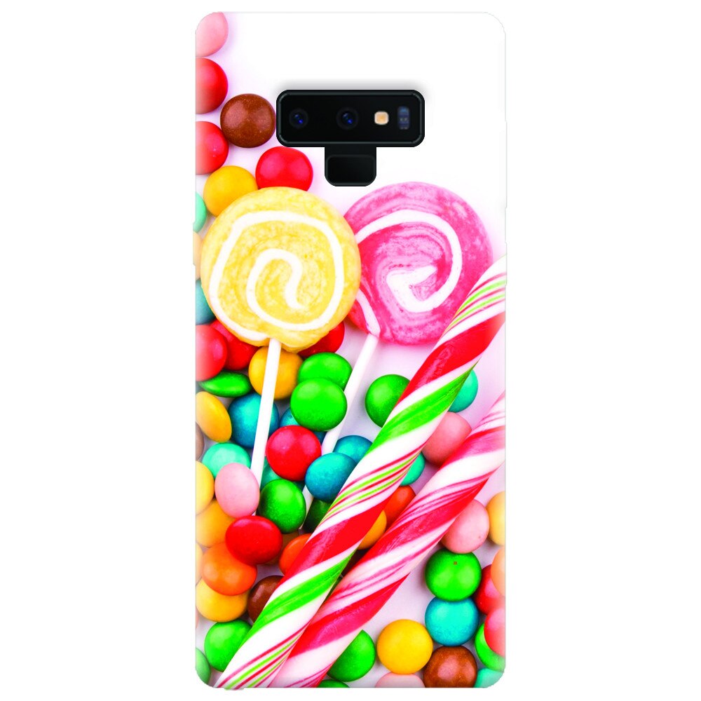Husa silicon pentru Samsung Galaxy Note 9, Sweet Colorful Candy