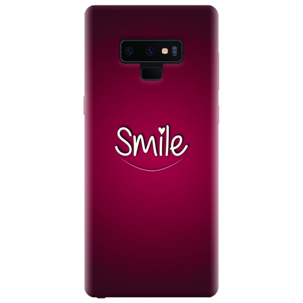Husa silicon pentru Samsung Galaxy Note 9, Smile Love