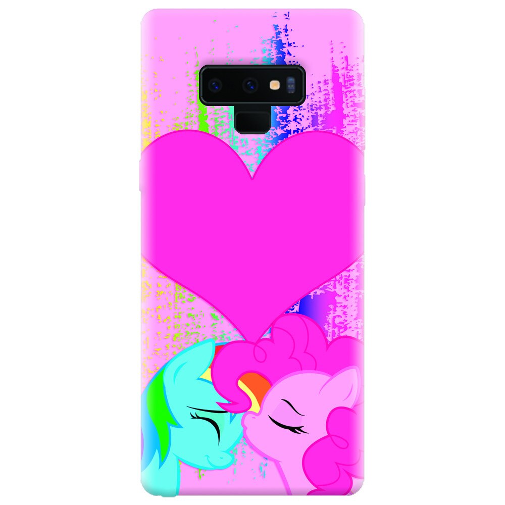 Husa silicon pentru Samsung Galaxy Note 9, Pinkie Kiss