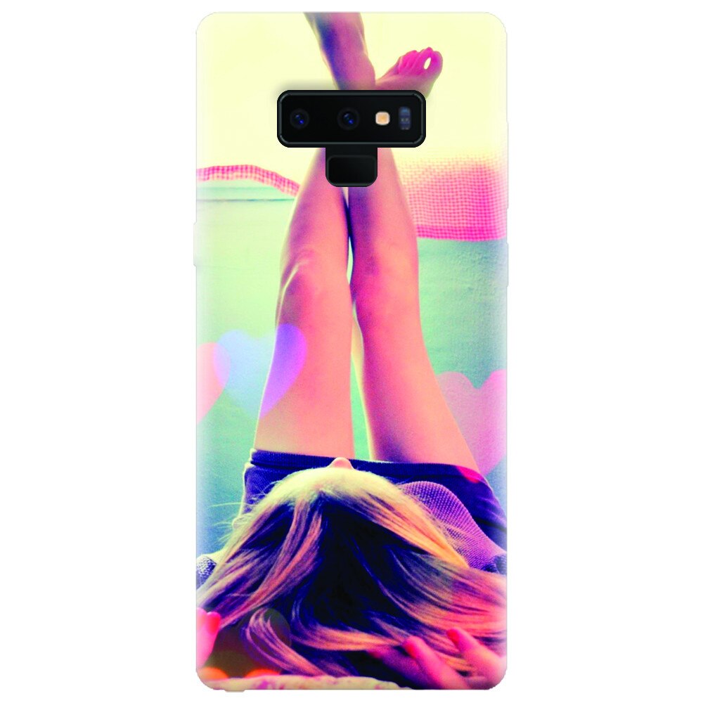 Husa silicon pentru Samsung Galaxy Note 9, Relax Girl