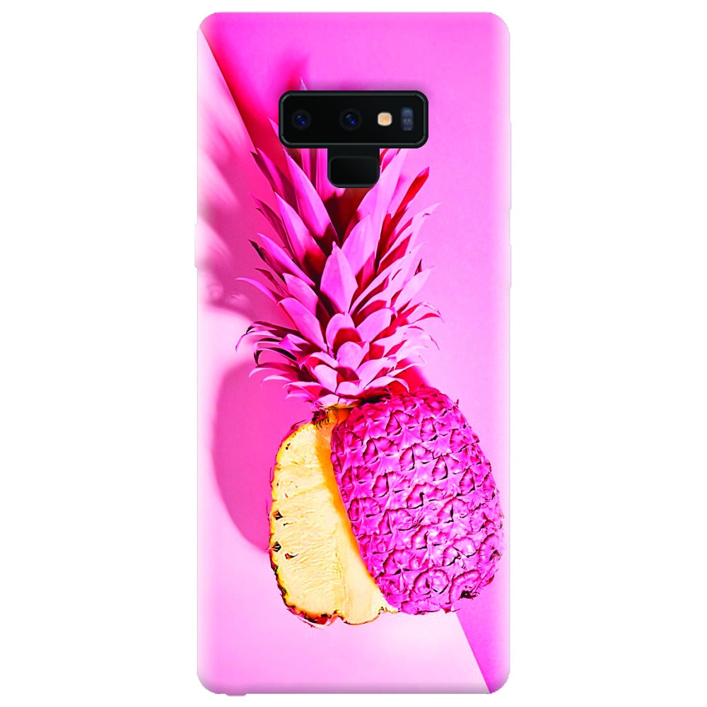 Husa silicon pentru Samsung Galaxy Note 9, Pink Pineapple