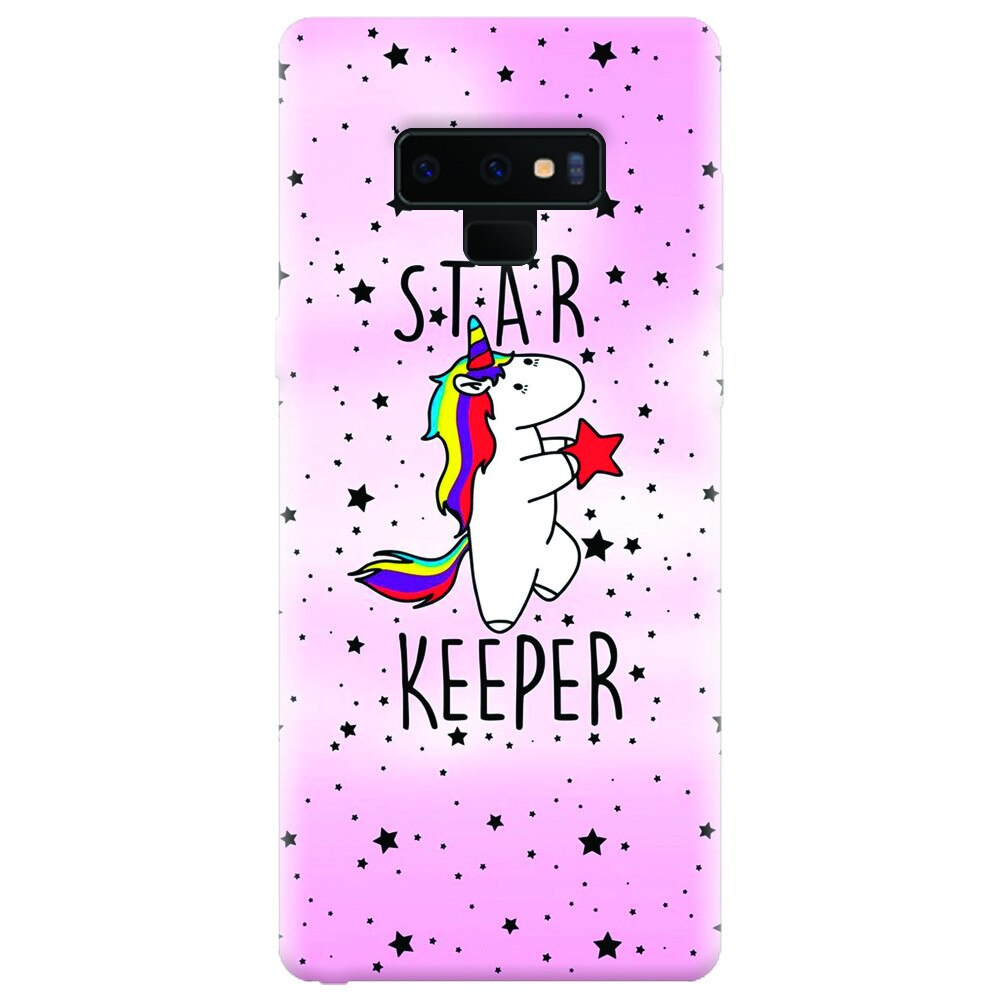 Husa silicon pentru Samsung Galaxy Note 9, Unicorn Star Keeper