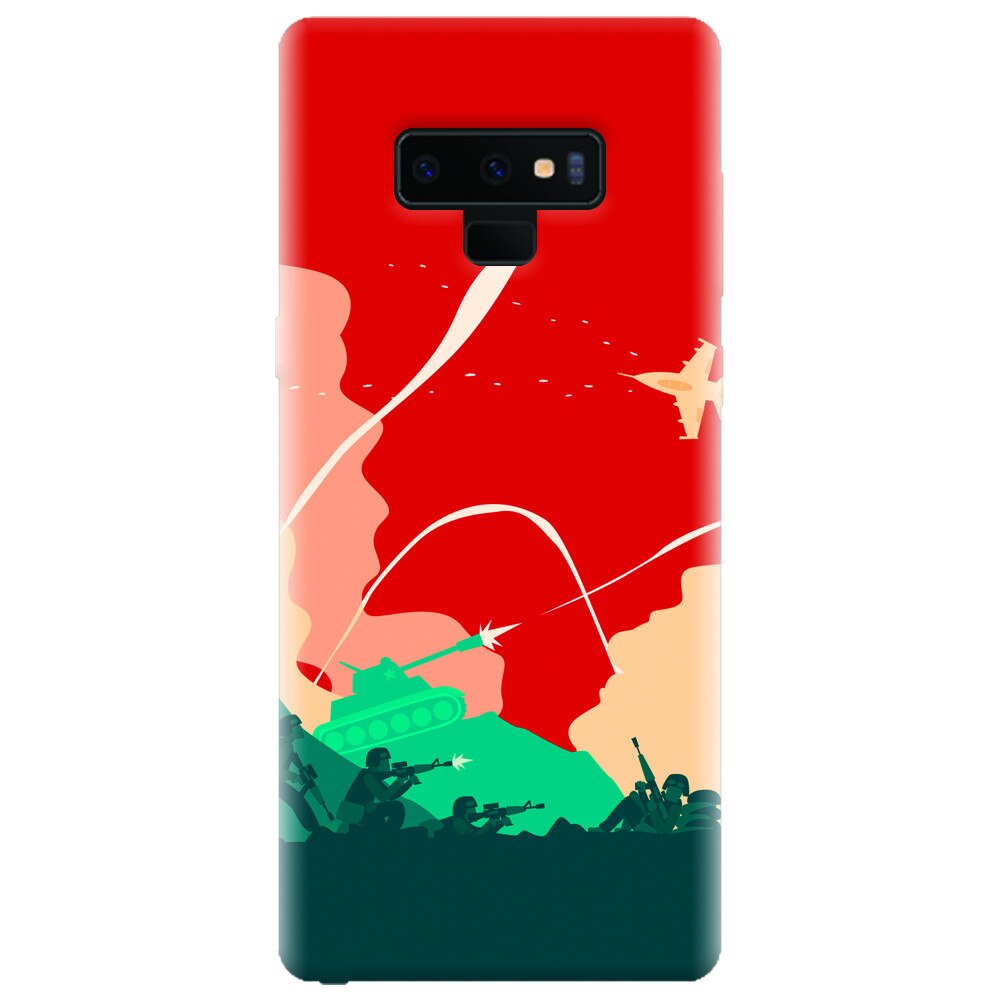 Husa silicon pentru Samsung Galaxy Note 9, War