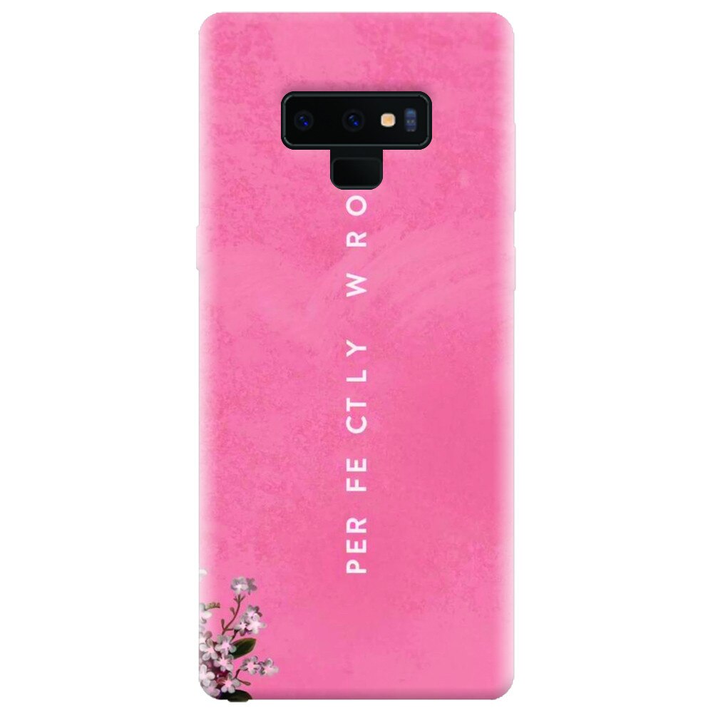 Husa silicon pentru Samsung Galaxy Note 9, Perfectly Wrong