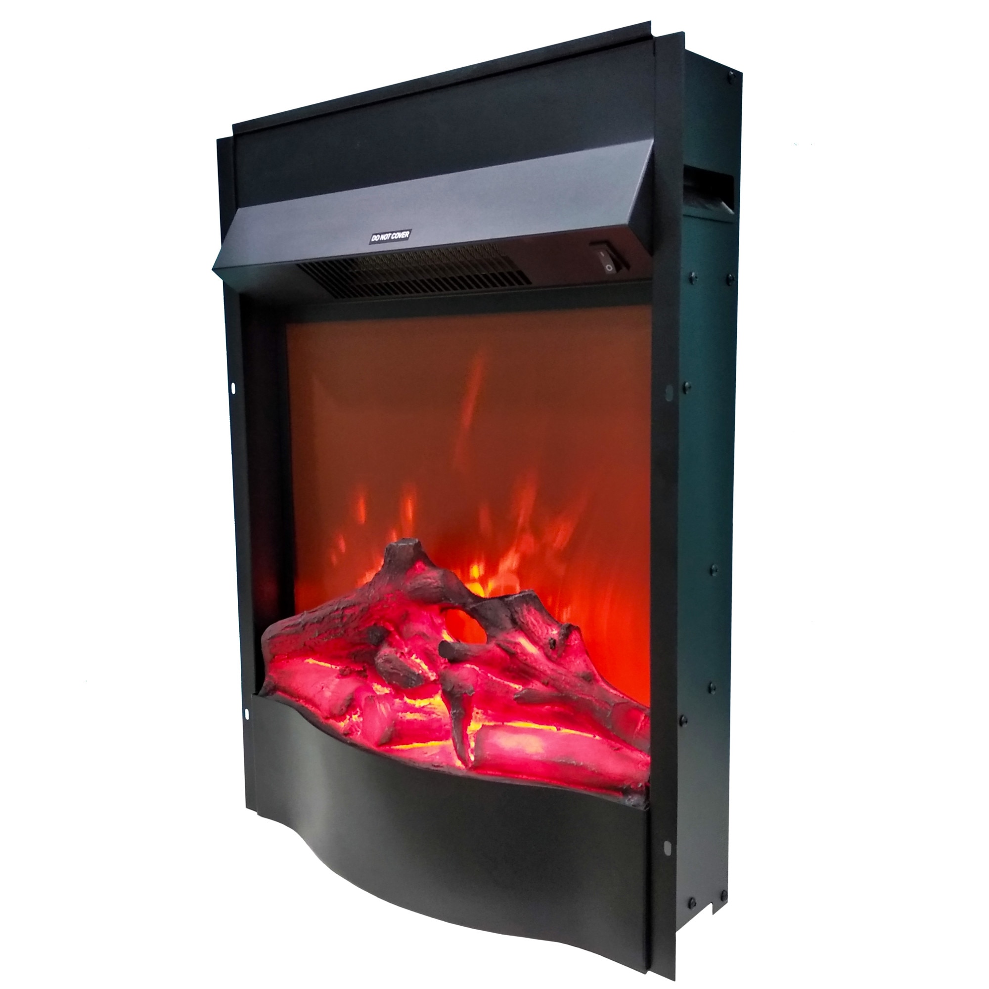 Focar electric Corsica, Dimensiuni (I*L*A) :487*691*204 mm, 1500 W, Telecomanda, 2 trepte de putere