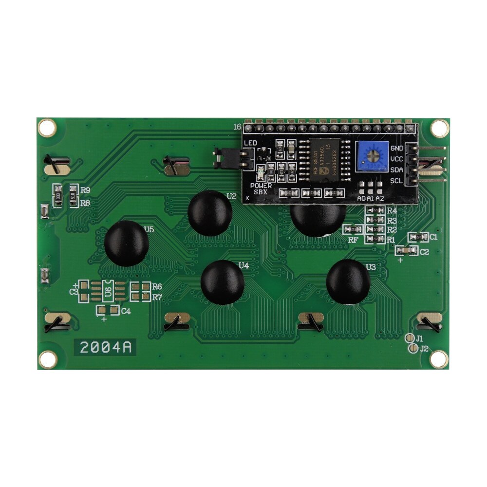 Arduino Clone, LCD képernyő, 2004-es, I2 C, Kék színnel - eMAG.hu