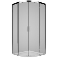 cabina de dus semirotunda kolo rekord usa glisanta sticla clara securizata profil cromat 80 cm fara cadita imagen 22_0_
0