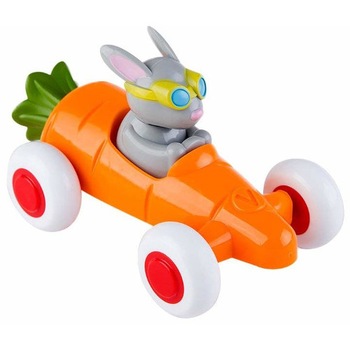 Pilot VikingToys de Curse Iepuras in Masinuta Morcov Cute Racer Pilot VikingToys de Curse Iepuras in Masinuta Morcov Cute Racer