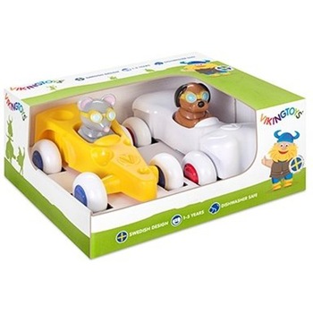Set VikingToys 2 Piloti de Curse Cute Racer Set VikingToys 2 Piloti de Curse Cute Racer