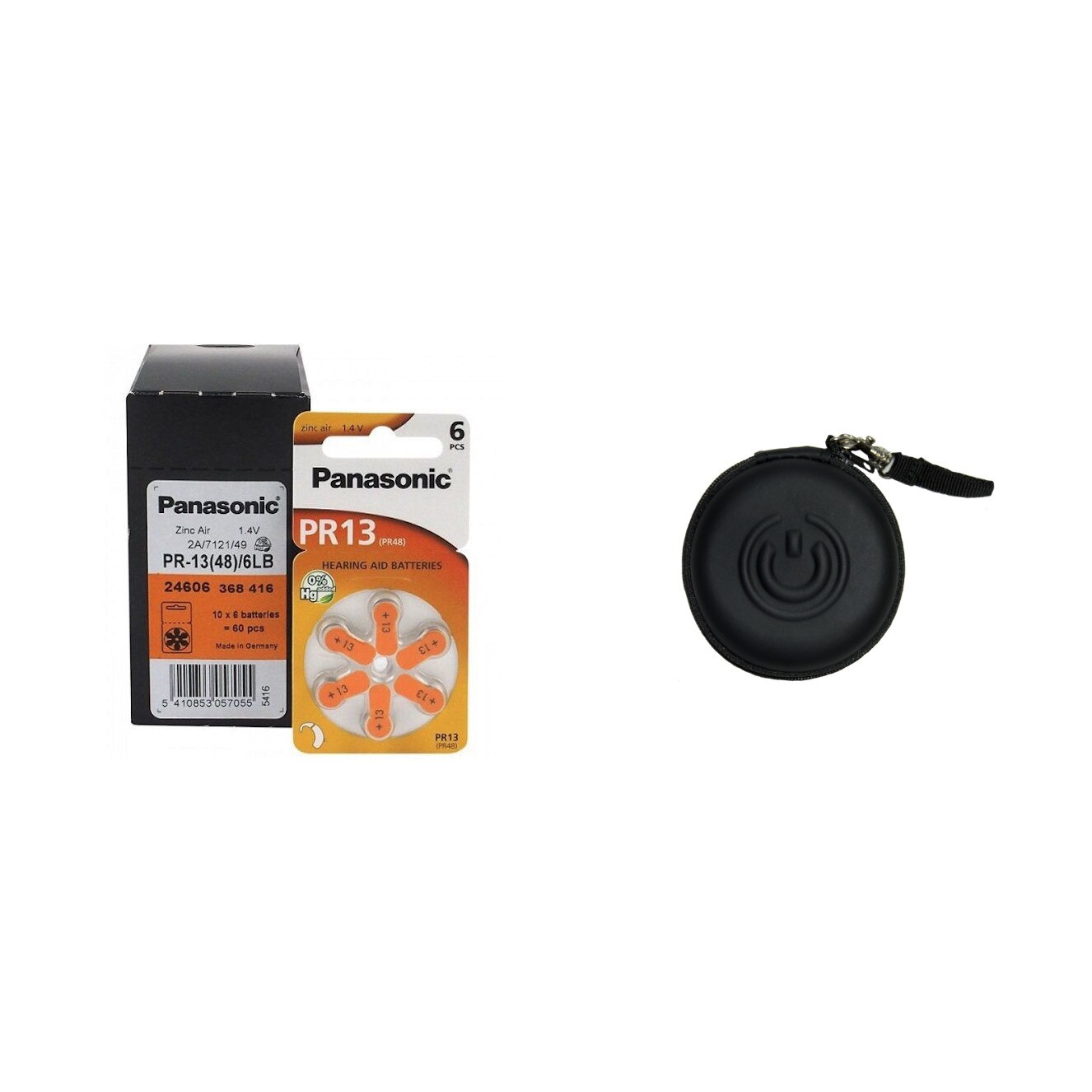 Baterii pentru proteze auditive Panasonic PR13, PR48 10 blistere/60 ...