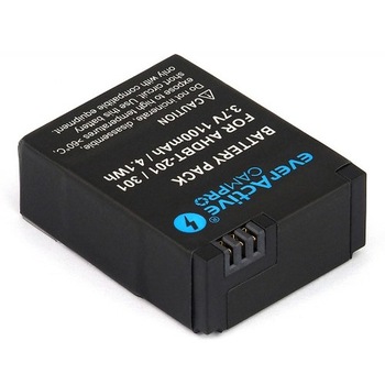 Acumulator camera EverActive, GoPro Hero 3 / 3+ / AHDBT-301 3,7V, 1100mAh Li-ion. Acumulator camera EverActive, GoPro Hero 3 / 3+ / AHDBT-301 3,7V, 1100mAh Li-ion.