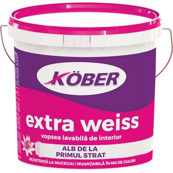 Vopsea lavabila Extraweiss 8.5L Vopsea lavabila Extraweiss 8.5L