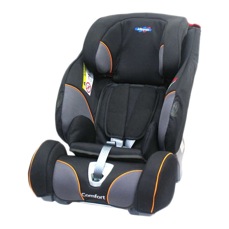 Scaun auto Klippan TRIOFIX COMFORT, cu Baza ISOFIX, 9-36 KG, Negru/Portocaliu