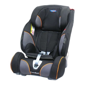 Scaun auto Klippan TRIOFIX COMFORT, cu Baza ISOFIX, 9-36 KG, Negru/Portocaliu Scaun auto Klippan TRIOFIX COMFORT, cu Baza ISOFIX, 9-36 KG, Negru/Portocaliu