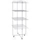 Uscator de rufe vertical Metaltex Lille 4, 4 nivele, pliabil, 44m