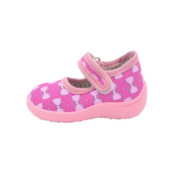 Pantofi din panza fetite Nazo 009-FA, Fucsia Pantofi din panza fetite Nazo 009-FA, Fucsia