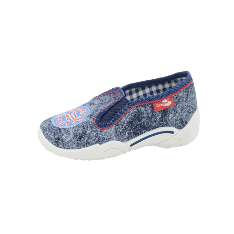 Pantofi din panza pentru baieti Renbut 33-372-687, Albastru 15734