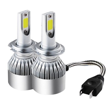 Kit 2 led-uri auto H7 C6, 36 W, 6500K, 3800 lm Kit 2 led-uri auto H7 C6, 36 W, 6500K, 3800 lm
