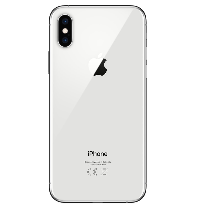 Psychologically Minimal oven iPhone XS, Telefon mobil Apple 64GB, Silver - eMAG.ro