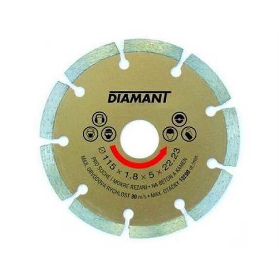 Disc diamantat segmentat 180 mm 21118