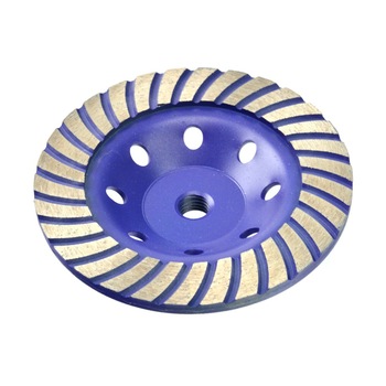 Disc diamantat 125 mm, M14 cu segmente pentru slefuit suprafete beton, mozaic, Turbo, Geko, G00377 Disc diamantat 125 mm, M14 cu segmente pentru slefuit suprafete beton, mozaic, Turbo, Geko, G00377