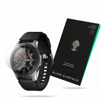 Folie Alien Surface, Samsung Galaxy Watch 46 Silver, protectie ecran 1+2 Rezerve Folie Alien Surface, Samsung Galaxy Watch 46 Silver, protectie ecran 1+2 Rezerve