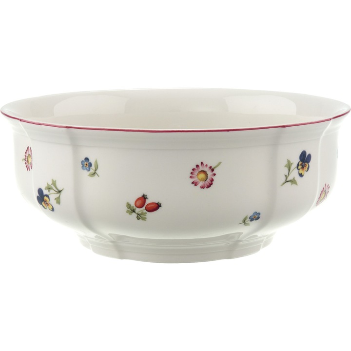 Villeroy&Boch Petite fFeur купа за салата, първокласен порцелан, диаметър 21 см